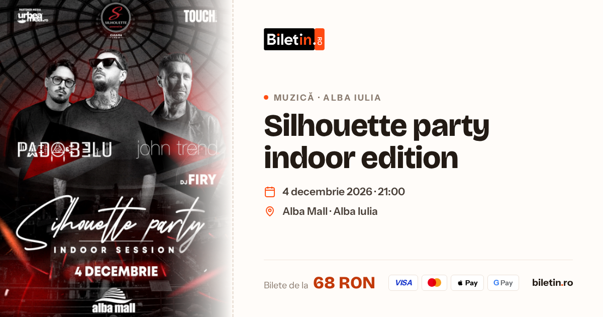 Silhouette party indoor edition