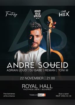 Andre Soueid at AFRO-TECH-HOUSE vol.IV