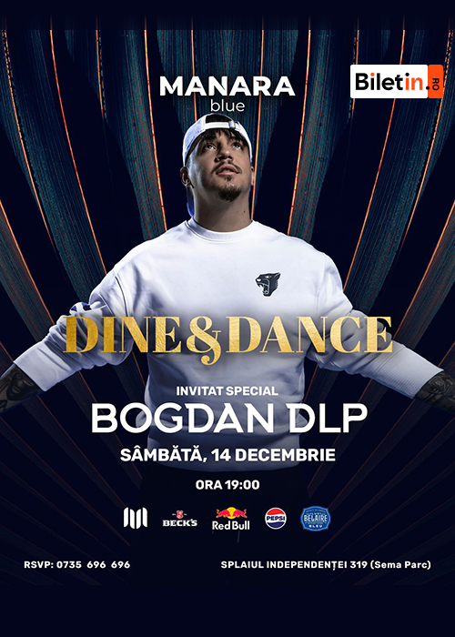 Poster Dine&Dance - Bogdan DLP