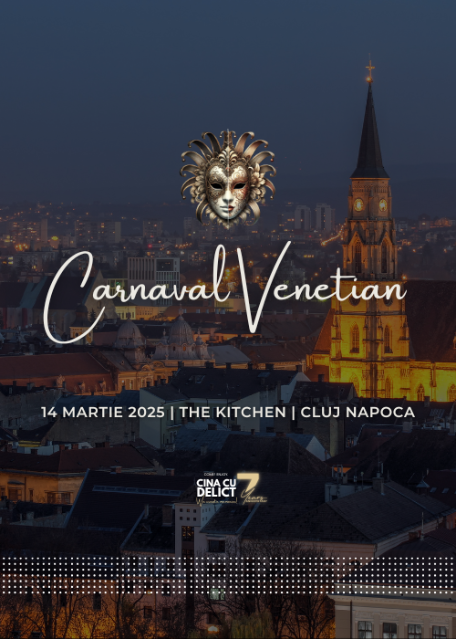 Bilete Cină cu Delict: Carnaval Venețian | Cluj - Napoca