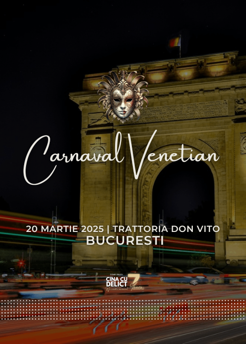 Bilete Cină cu Delict: Carnaval Venețian | BUCUREȘTI