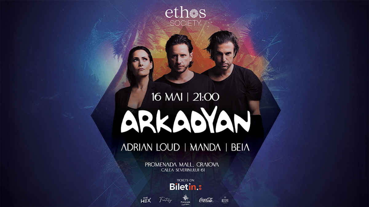 Craiova se pregătește pentru cel mai exclusivist rooftop party al anului – Ethos Society debutează cu ARKADYAN live la Promenada Mall