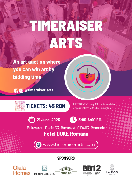 Poster Timeraiser Arts | Bucharest