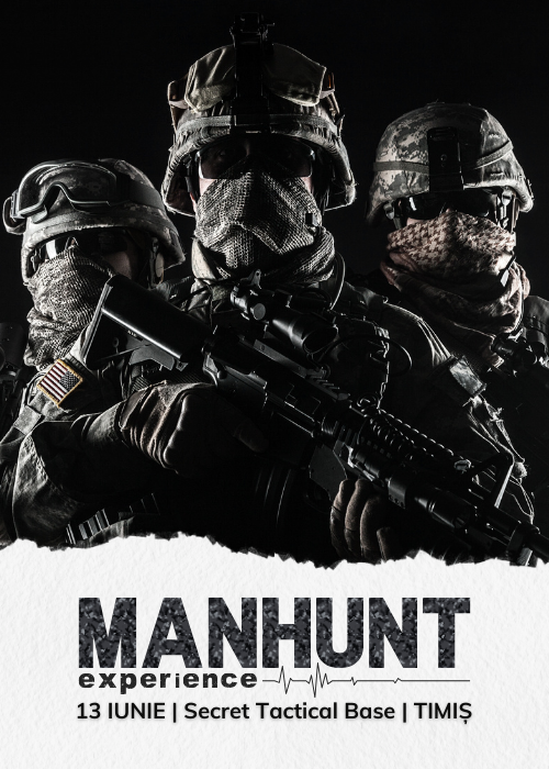 Poster ManHunt Experience: Think. Hunt. Survive! 