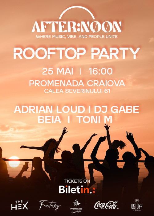Poster AFTER:NØØN – The Rooftop Day Party | 3rd Chapter