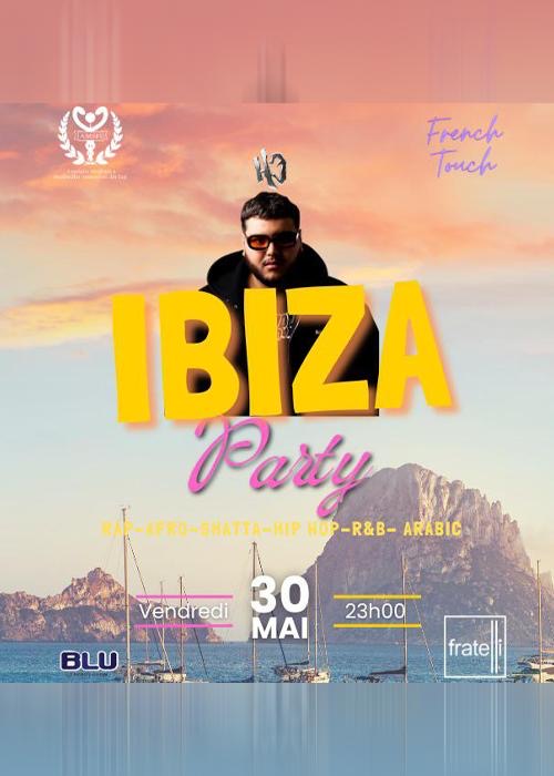 Poster IBIZA Party FrenchTouch & AMSFI