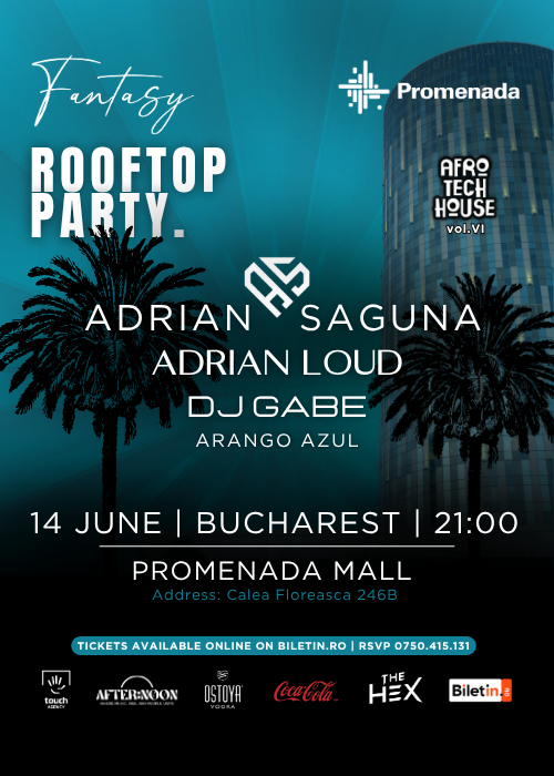 Poster Fantasy | Afro Tech House vol.VI | Promenada Rooftop