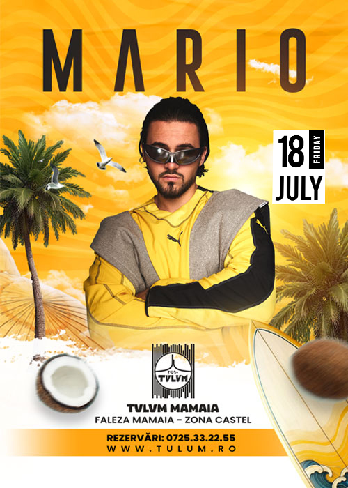 Poster MARIO @ TULUM Mamaia