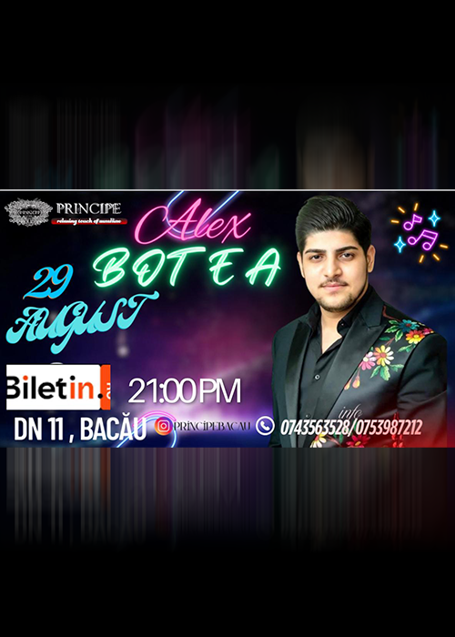 Poster ALEX BOTEA