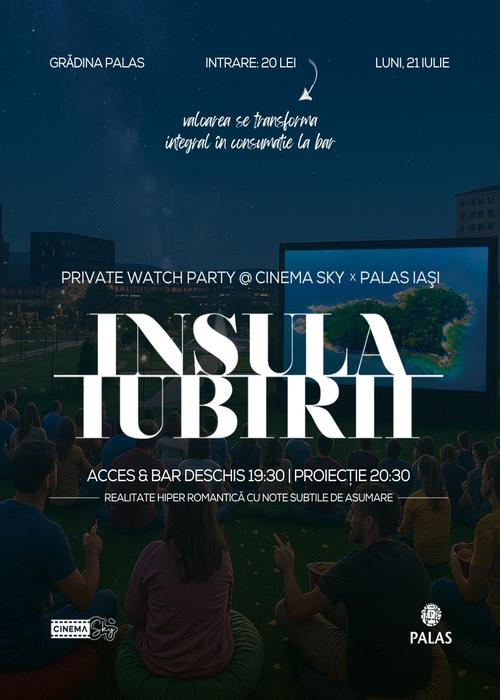 Poster Cinema Sky X Palas Mall presents: Insula Iubirii