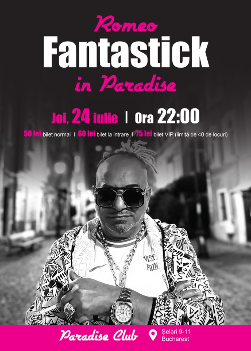 Poster Concert Romeo Fantastick
