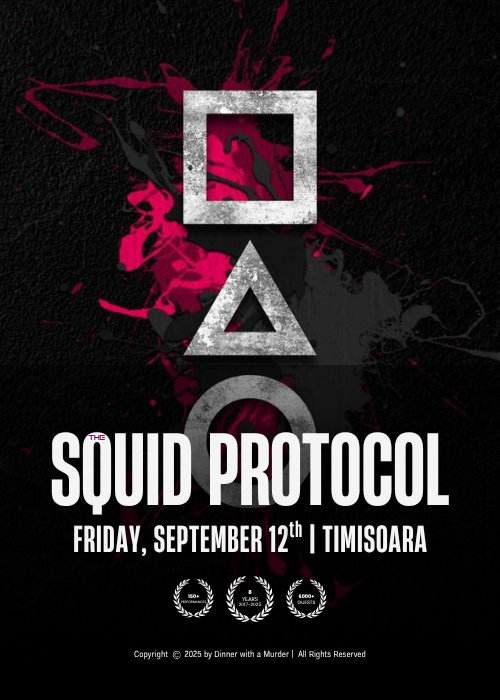 Cină cu Delict: The Squid Protocol | 𝟖 𝐘𝐞𝐚𝐫𝐬 𝐨𝐟 𝐌𝐞𝐦𝐨𝐫𝐢𝐞𝐬