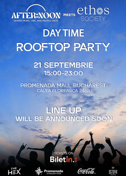 AFTER:NØØN meets ETHOS Society - Promenada Rooftop Day Party