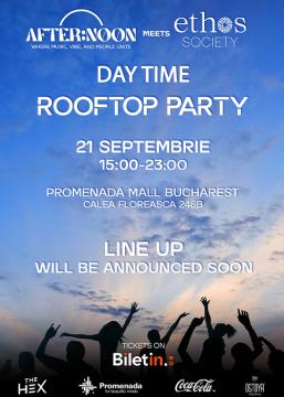 AFTER:NØØN meets ETHOS Society - Promenada Rooftop Day Party
