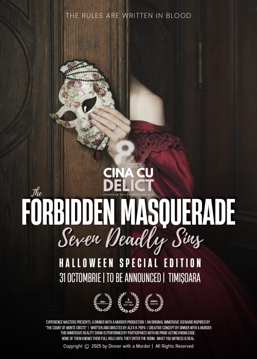 Cină cu Delict: The Forbidden Masquerade | Seven Deadly Sins