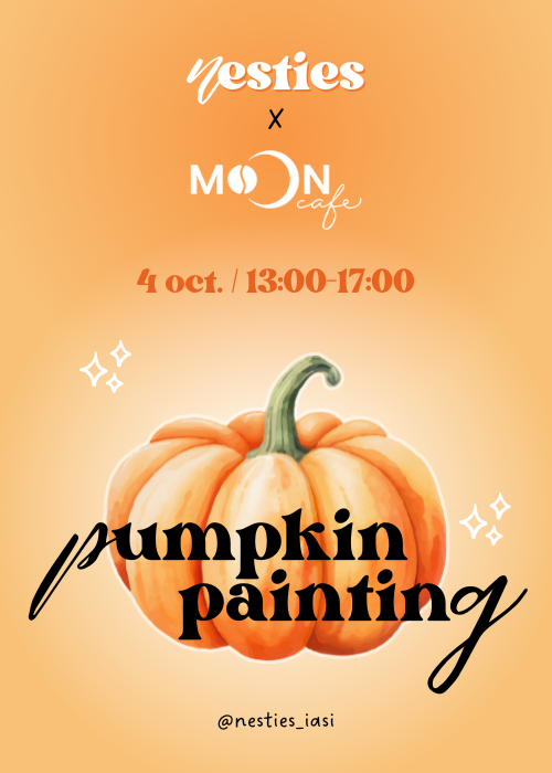 PUMPKIN PAINTING @ MOON CAFE IASI