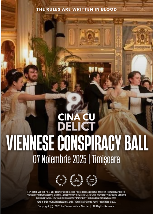 Cina cu Delict: Viennese Conspiracy Ball | Timisoara