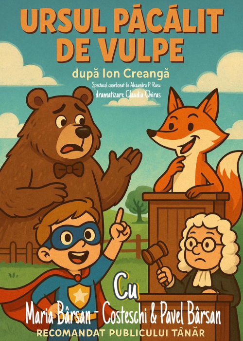 Ursul păcălit de vulpe 