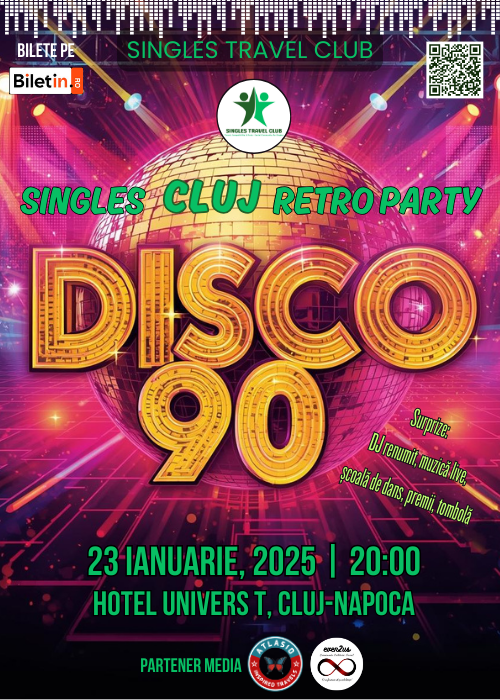 SINGLES PARTY: DISCO 90 - RETRO CLUJ