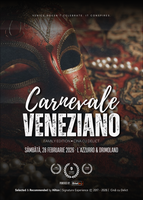Cină cu Delict • Carnevale Veneziano • Family Edition • L`azzurro & Drimoland
