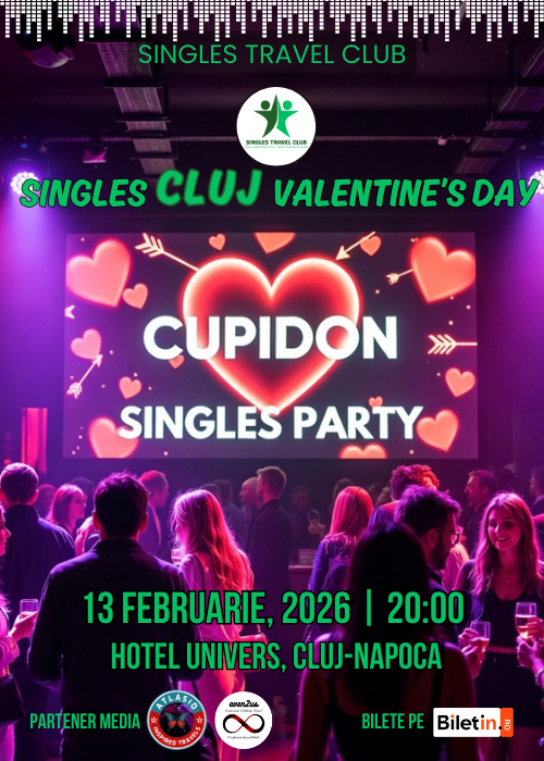 SINGLES PARTY: VALENTINE'S DAY - CUPIDON CLUJ
