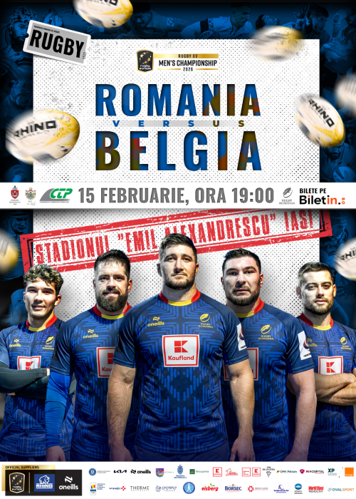 Campionatul European 2026 România - Belgia
