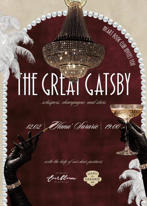 Mcart Book Club - O seară inspirată din ”Marele Gatsby” 