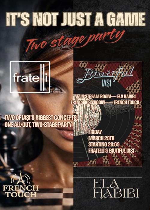 Two stage party Ela habibi X French touch 