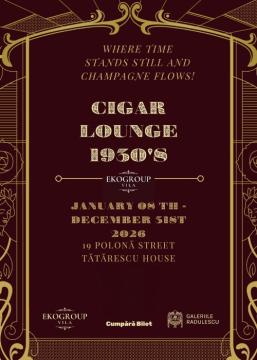 Închiriază Cigar Lounge Interbelic – Art. History. Experience. la EkoGroup Vila