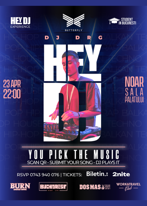 HeyDJ | 23 APR | Noar Hall
