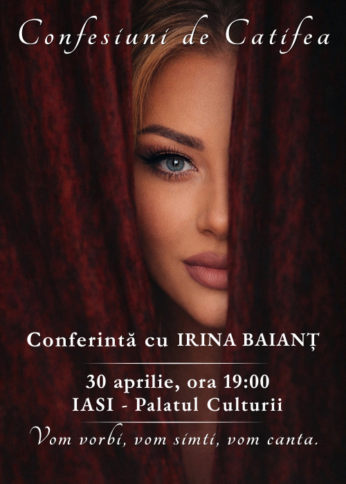 Confesiuni de catifea - conferință cu Irina Baianț