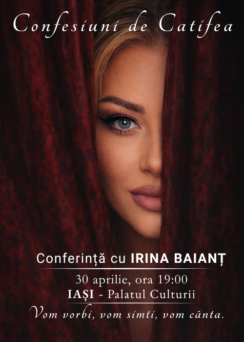 Confesiuni de catifea - conferință cu Irina Baianț