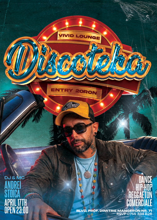 🥂 DISCOTEKA la VIVID LOUNGE & CLUB 🥂
