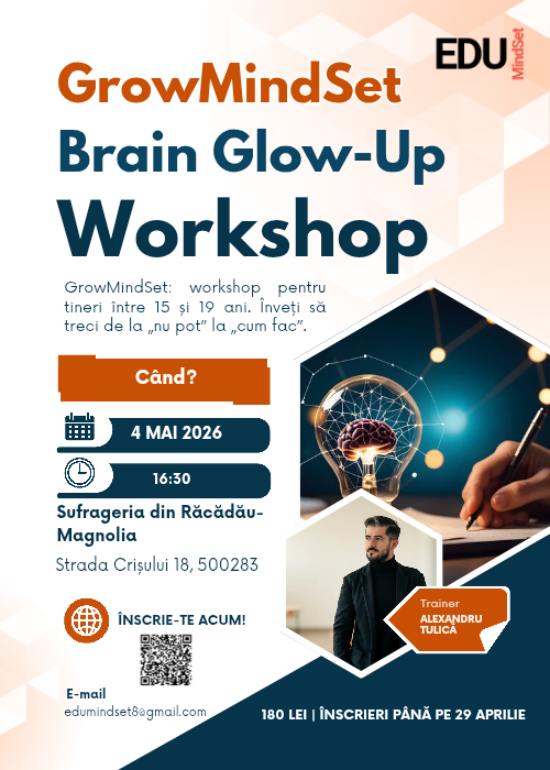 GrowMindSet: Brain Glow-Up Workshop