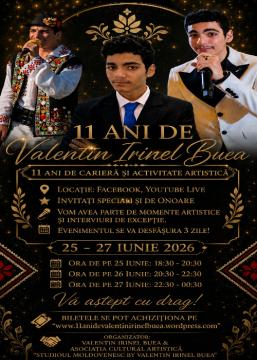 11 ani de Valentin Irinel Buea - Concert Aniversar 