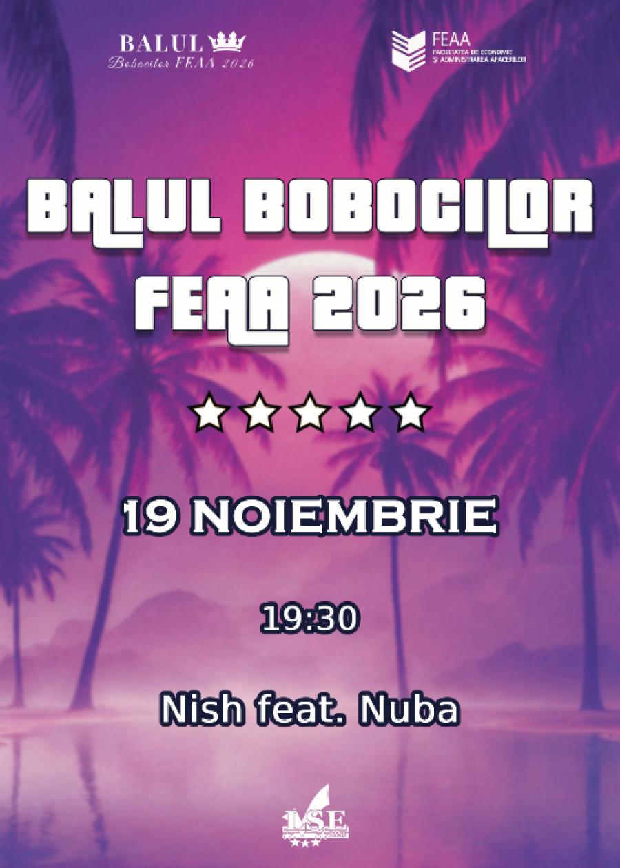 Balul Bobocilor FEAA 2026